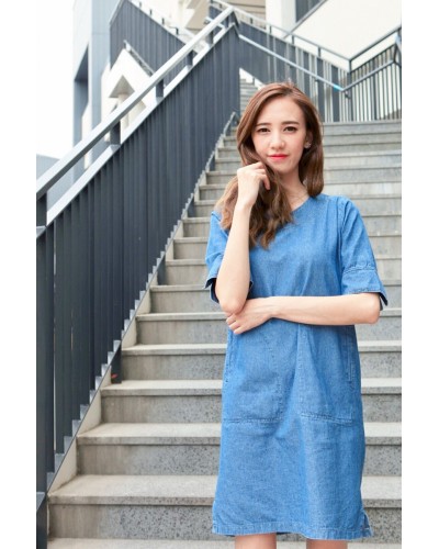 Denim Dress 데님 원피스